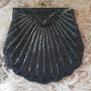 Valerie Stevens Beaded Mermaid Purse
